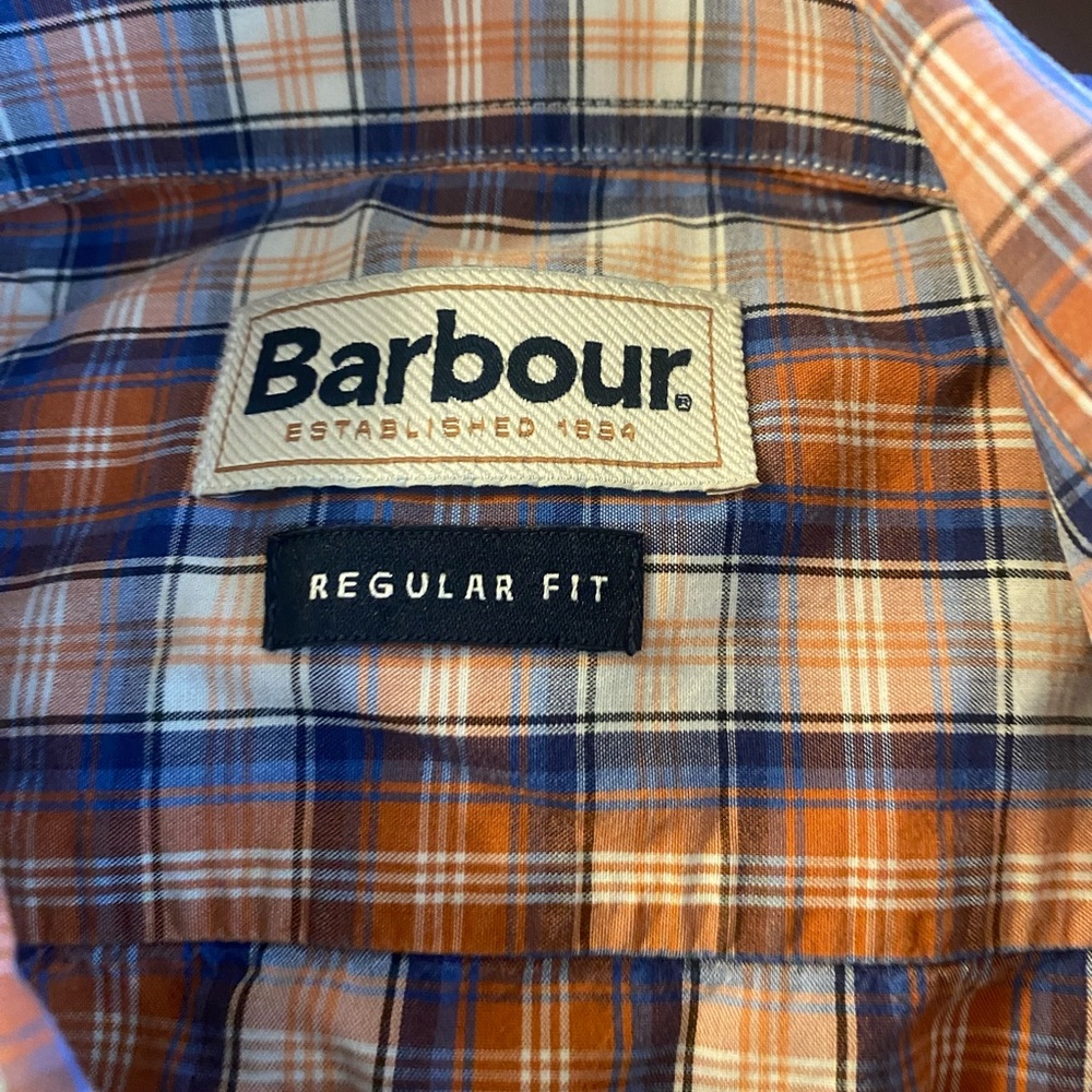 Barbour Plaid Button Down Polo - image 4